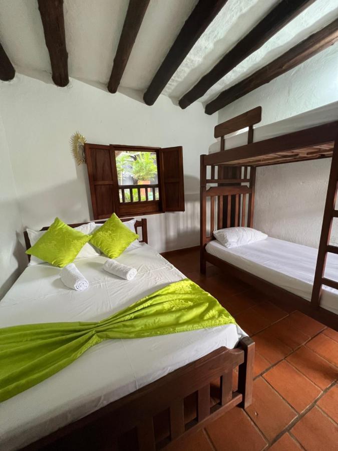 Hostal Villa San Rafael Barichara Exterior foto
