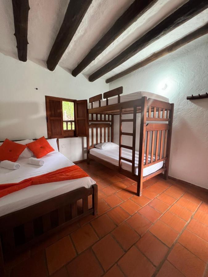 Hostal Villa San Rafael Barichara Exterior foto